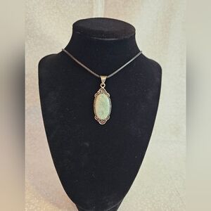 Larimer Gemstone Crystal Necklace